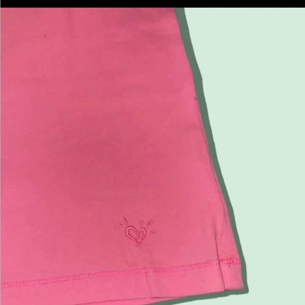 Justice pink short sleeve T-shirt girl size 12